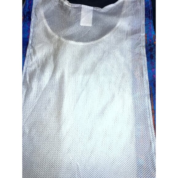 1996 Vtg Run Disney Mickey Mouse Mesh Tank Top Marathon Patch Small Originals - Picture 5 of 11